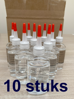 Pack ahorro de 10 aceites para m&aacute;quinas de esquilar calidad A+, total 1 litro